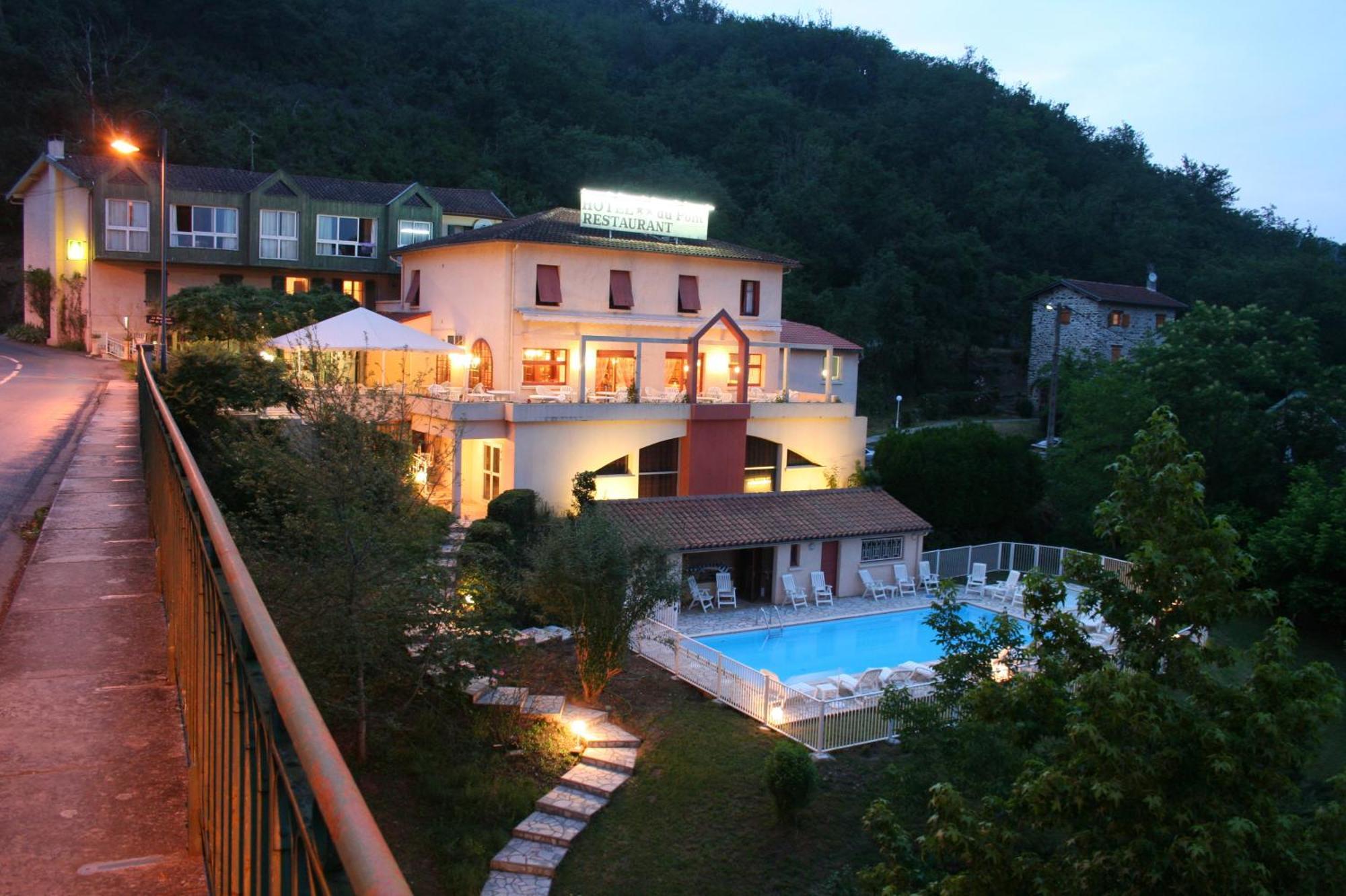 Logis Hotel Restaurant Du Pont Ambialet Luaran gambar