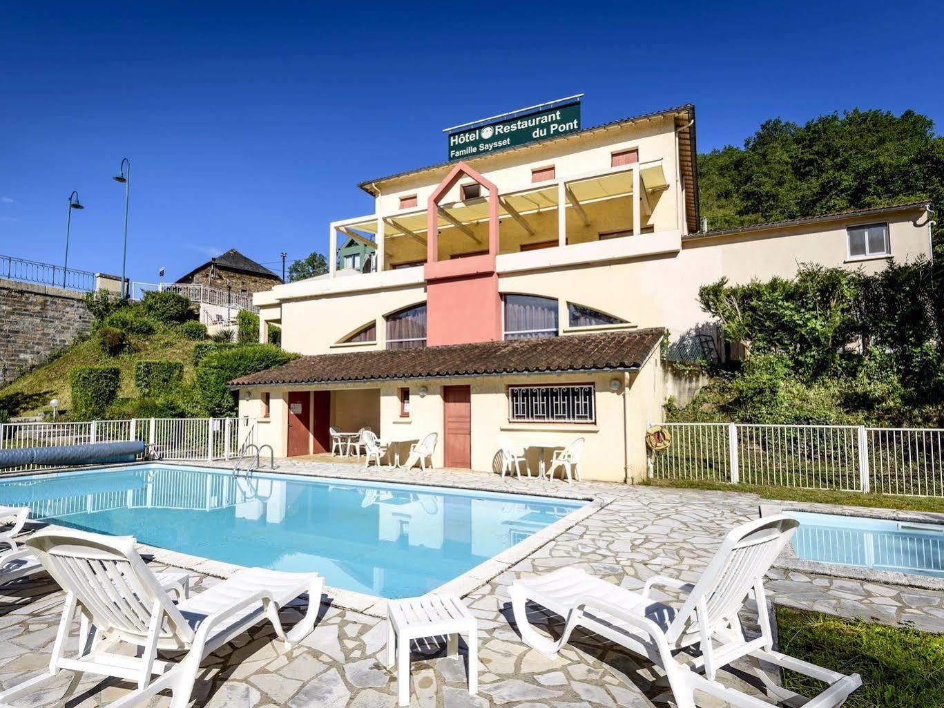 Logis Hotel Restaurant Du Pont Ambialet Luaran gambar
