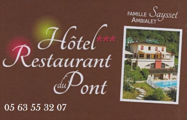 Logis Hotel Restaurant Du Pont Ambialet Luaran gambar